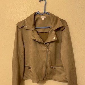 Suede jacket/blazer